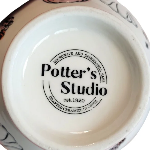 NWT Pink Pastel Ghost Halloween Mug Goblin & Ghoul Ceramic Coffee Cup Summerween - Picture 15 of 16